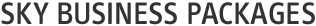 Sky Business Packages